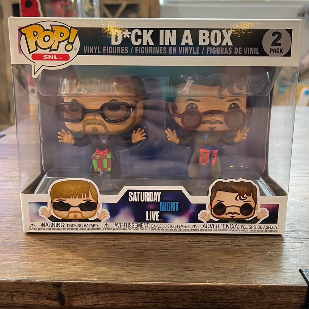 Funko Pop! SNL Dick In A Box 2 pack